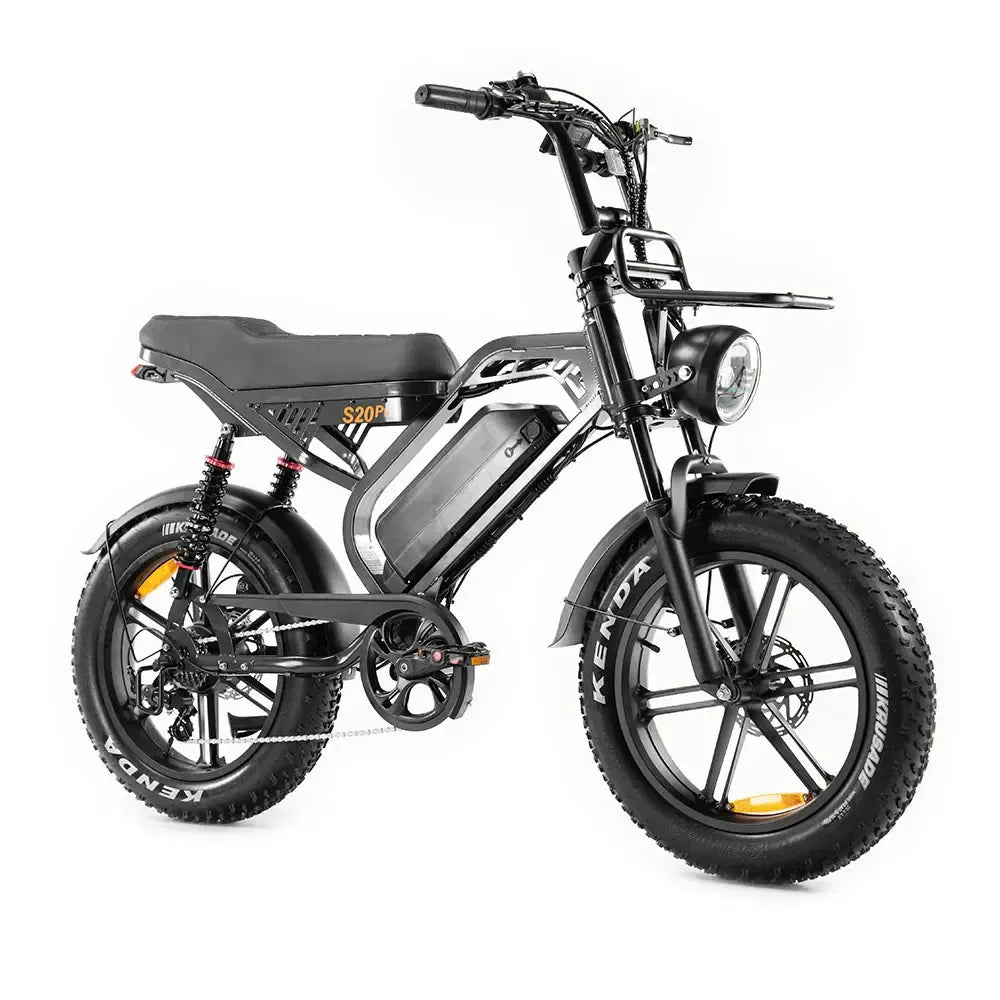 Combi-Deal! | QM Wheels S20 Pro -Zwart - fatbikeskopen.nl