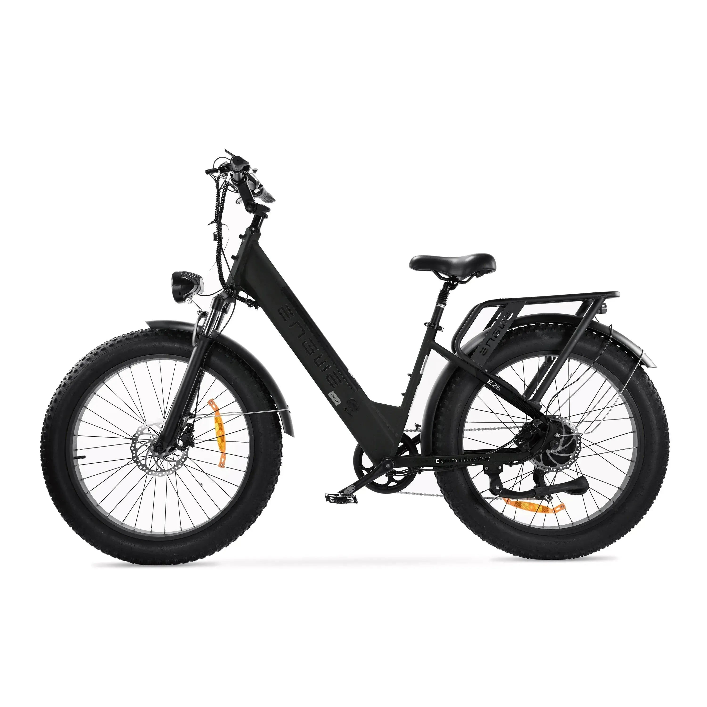 DUO Deal! | ENGWE E26 - Lage instap - Zwart - fatbikeskopen.nl