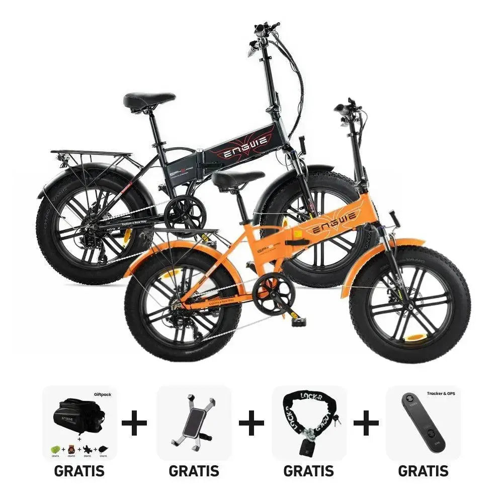 DUO Deal! | ENGWE EP 2 Pro - Oranje - fatbikeskopen.nl
