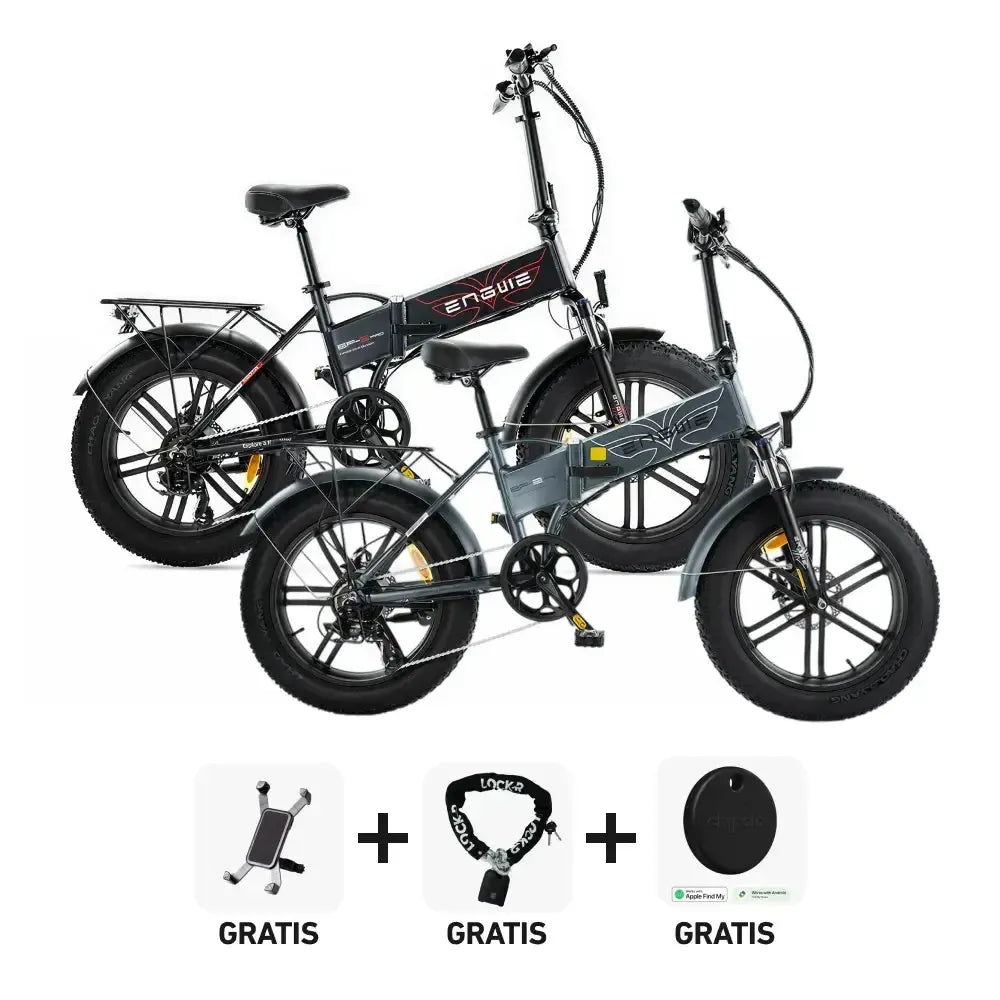 DUO Deal! | ENGWE EP 2 Pro - Grijs - fatbikeskopen.nl