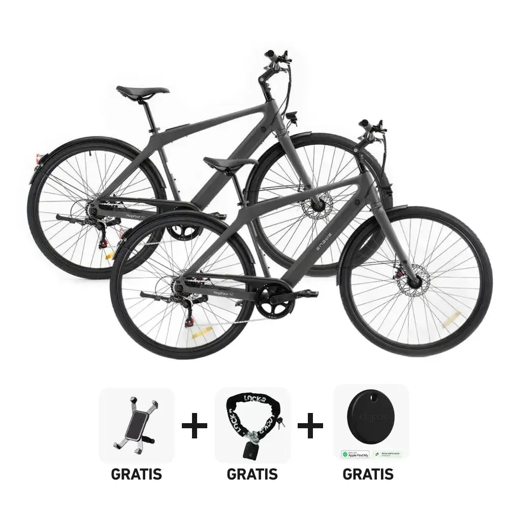 DUO Deal! | ENGWE Mapfour N1 Air - Grijs - fatbikeskopen.nl