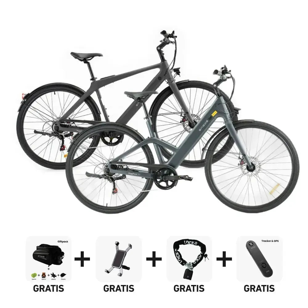 DUO Deal! | ENGWE Mapfour N1 Air - Lage instap - Grijs