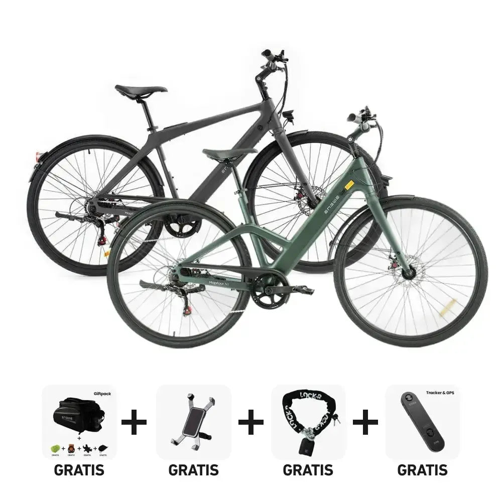DUO Deal! | ENGWE Mapfour N1 Air - Lage instap - Groen