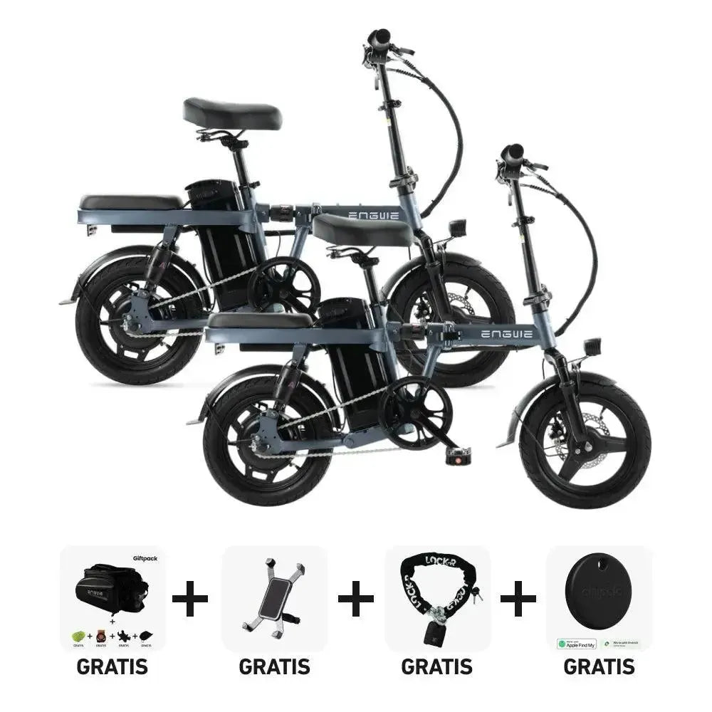 DUO Deal! | ENGWE T14 - Blauw - fatbikeskopen.nl