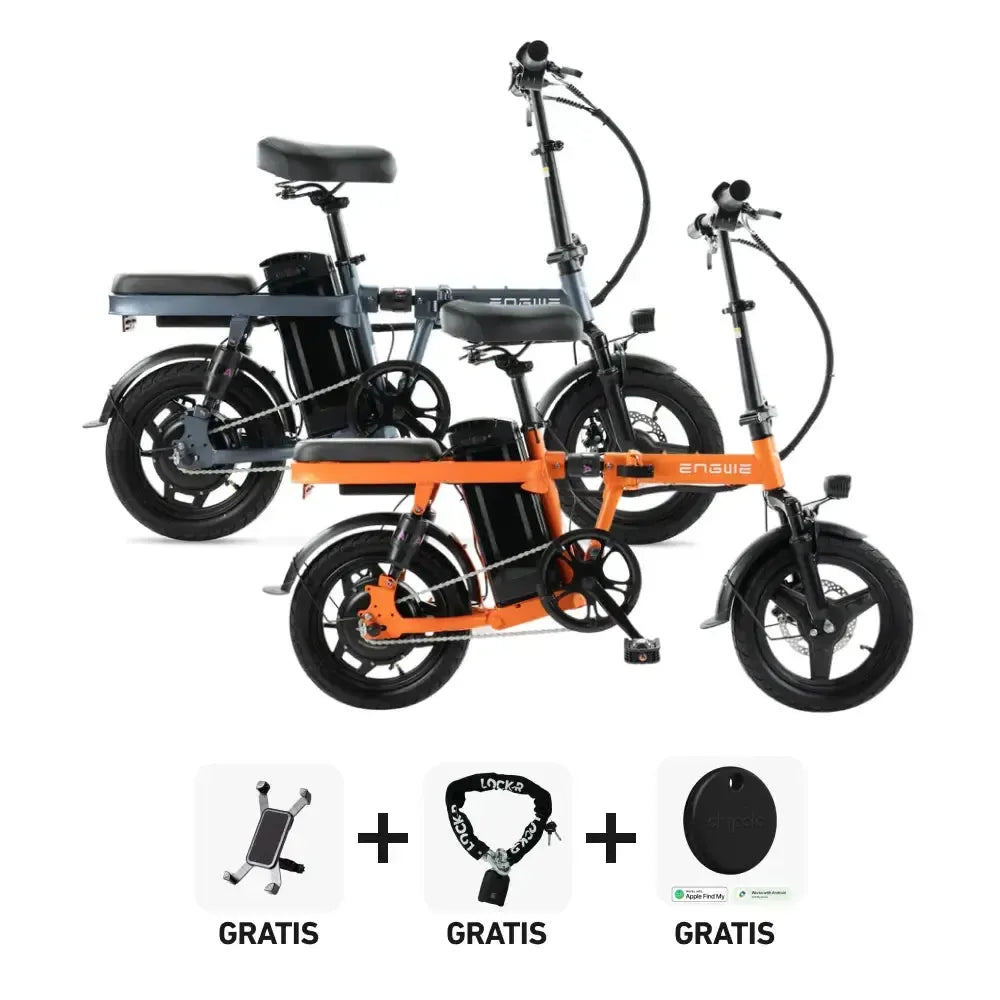 DUO Deal! | ENGWE T14 - Oranje - fatbikeskopen.nl