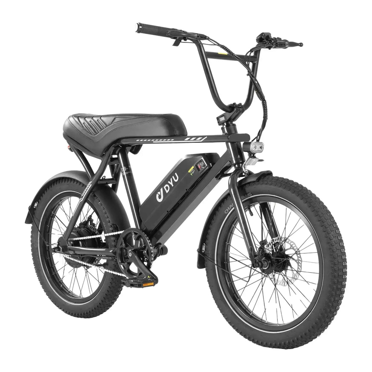 DYU UX BMX 20 Inch Fat Tire Electric Bike - fatbikeskopen.nl
