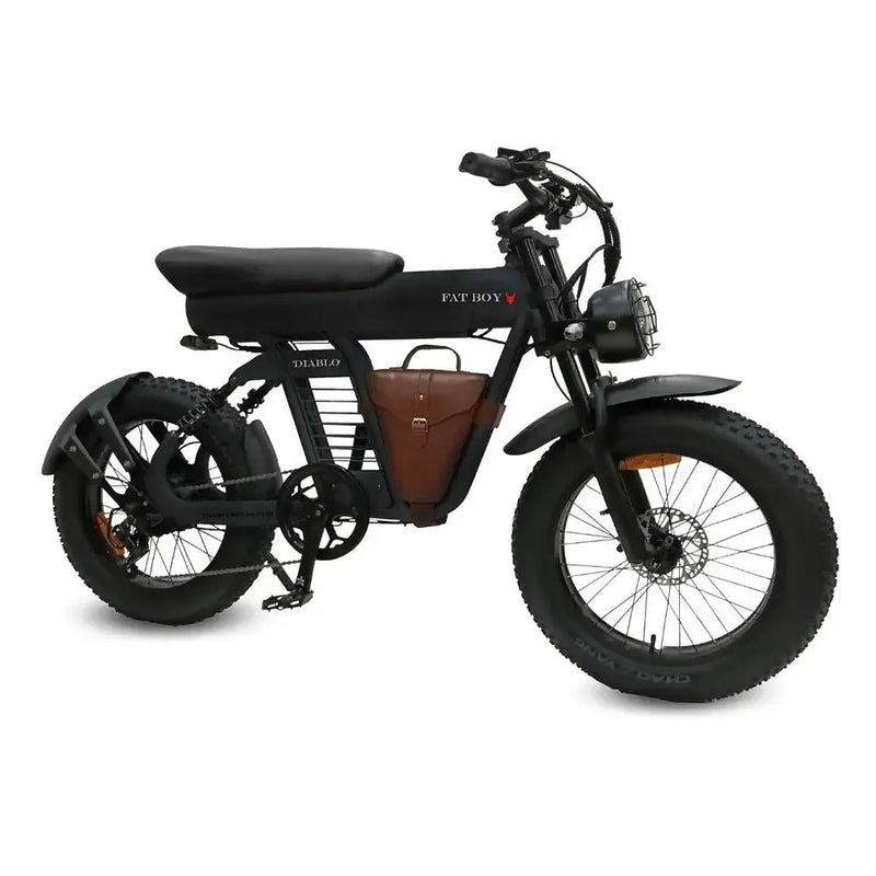 Diablo Fat Boy - Zwart - fatbikeskopen.nl