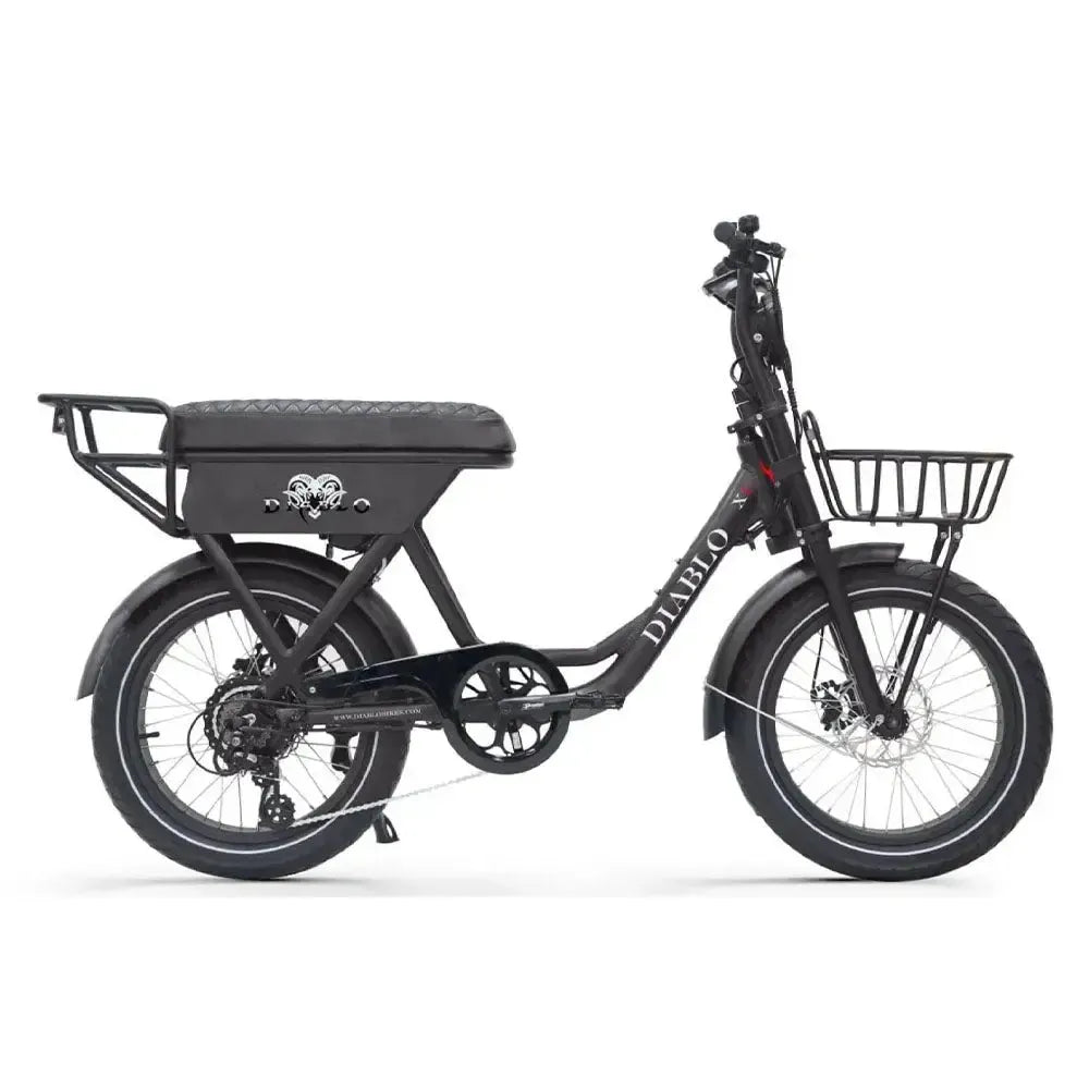 Diablo X1 - Zwart - fatbikeskopen.nl