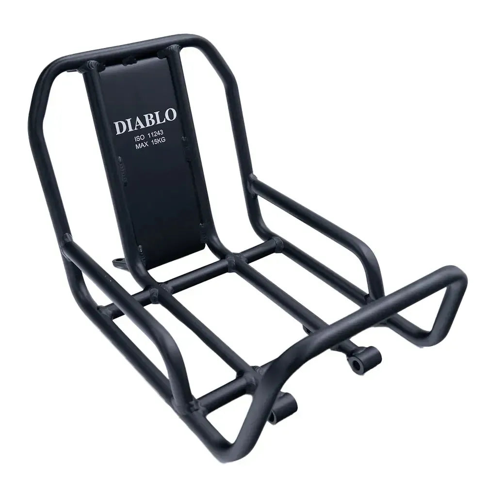 Diablo Zipper - Voorrekje - Zwart - fatbikeskopen.nl