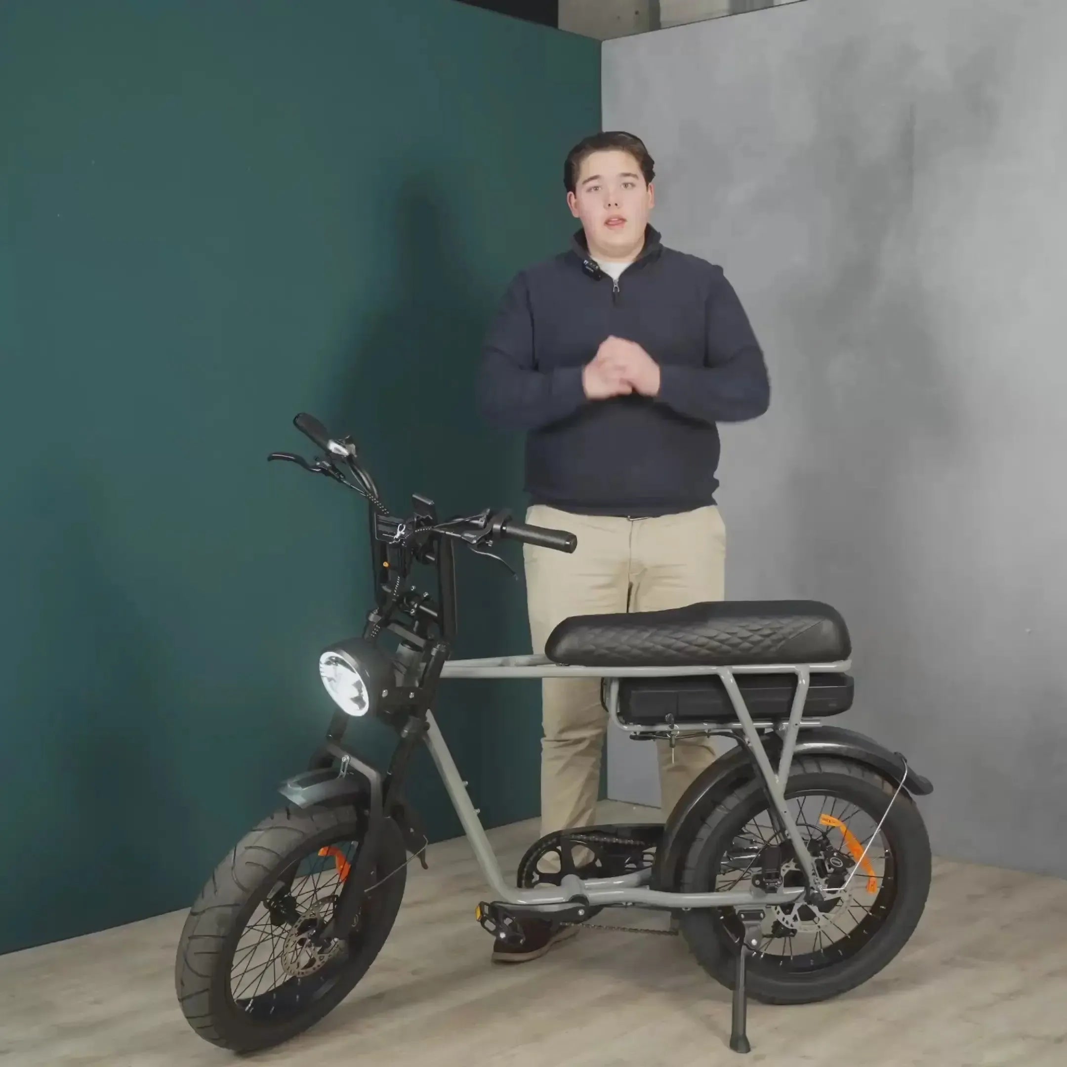 EB2 Pro - Grijs - fatbikeskopen.nl
