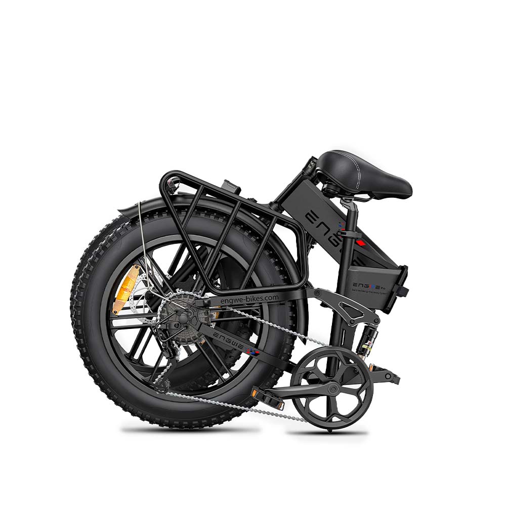 ENGWE Engine Pro 2.0 - Elektrische Vouwfiets - Zwart - fatbikeskopen.nl
