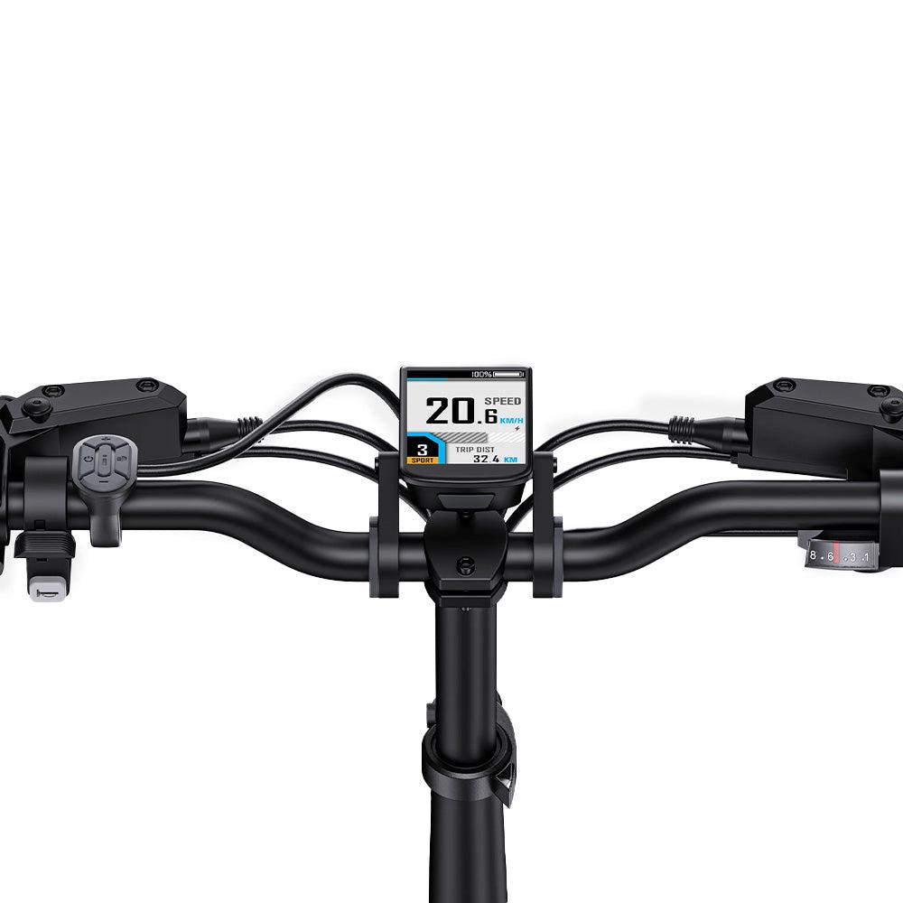 ENGWE Engine Pro 2.0 - Elektrische Vouwfiets - Zwart - fatbikeskopen.nl