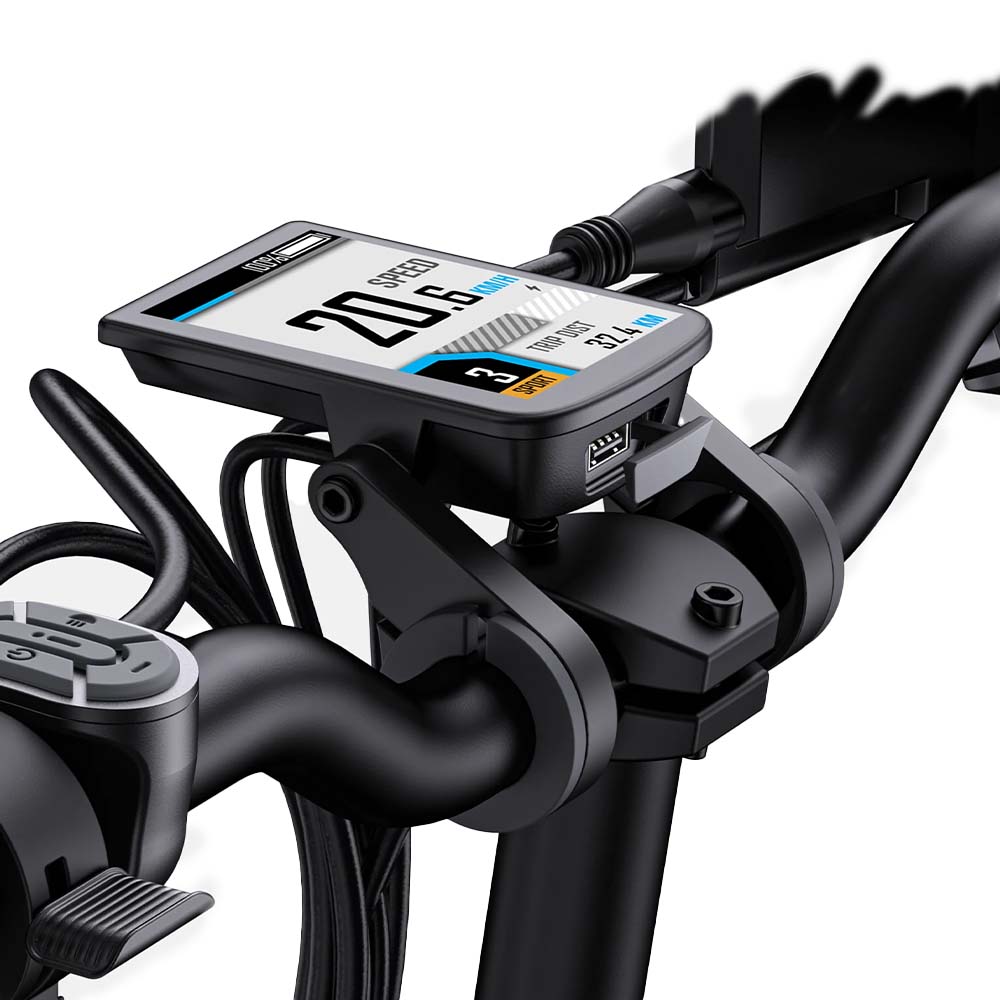 ENGWE Engine Pro 2.0 - Elektrische Vouwfiets - Zwart - fatbikeskopen.nl
