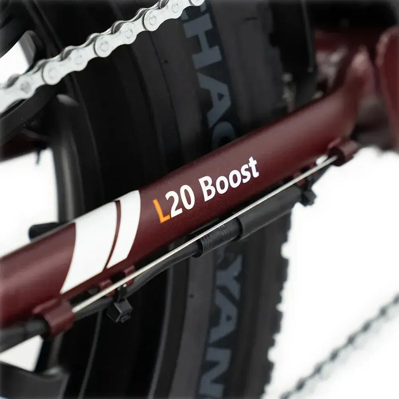ENGWE L20 Boost - Rood - fatbikeskopen.nl