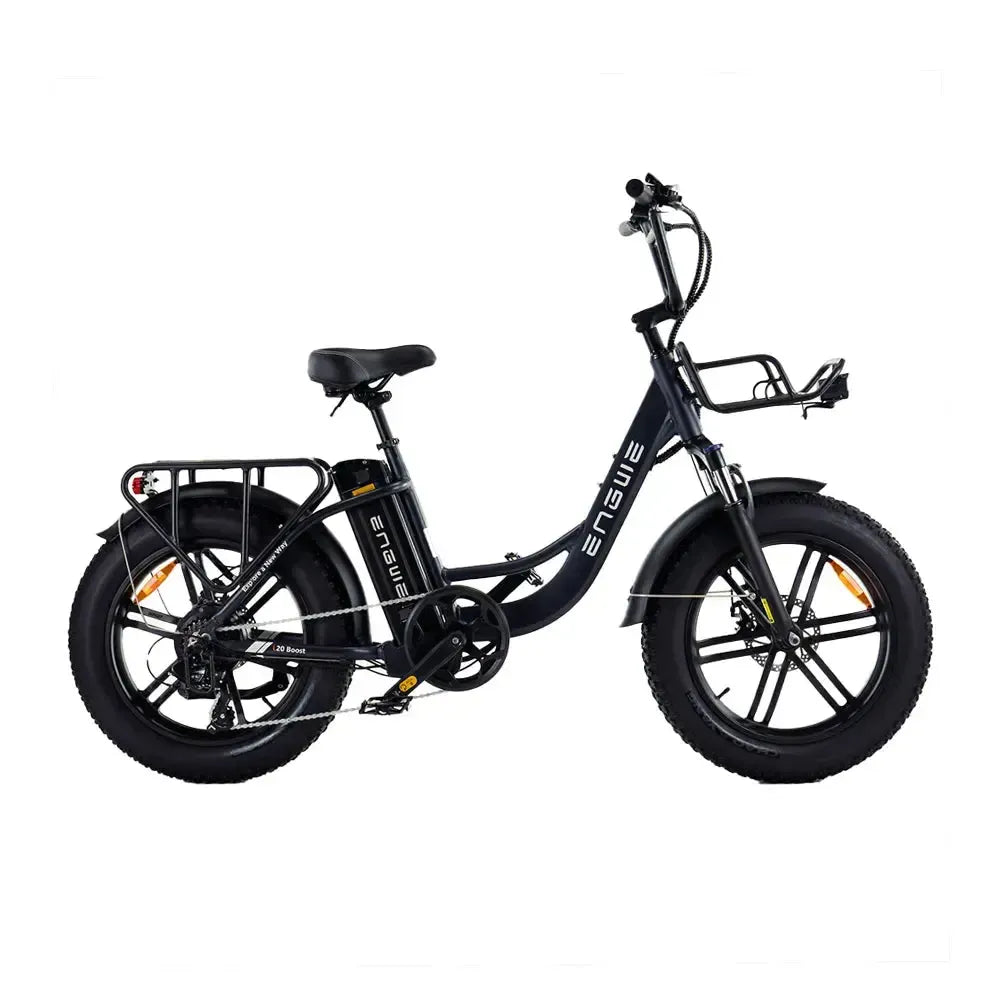 ENGWE L20 Boost - Zwart - fatbikeskopen.nl