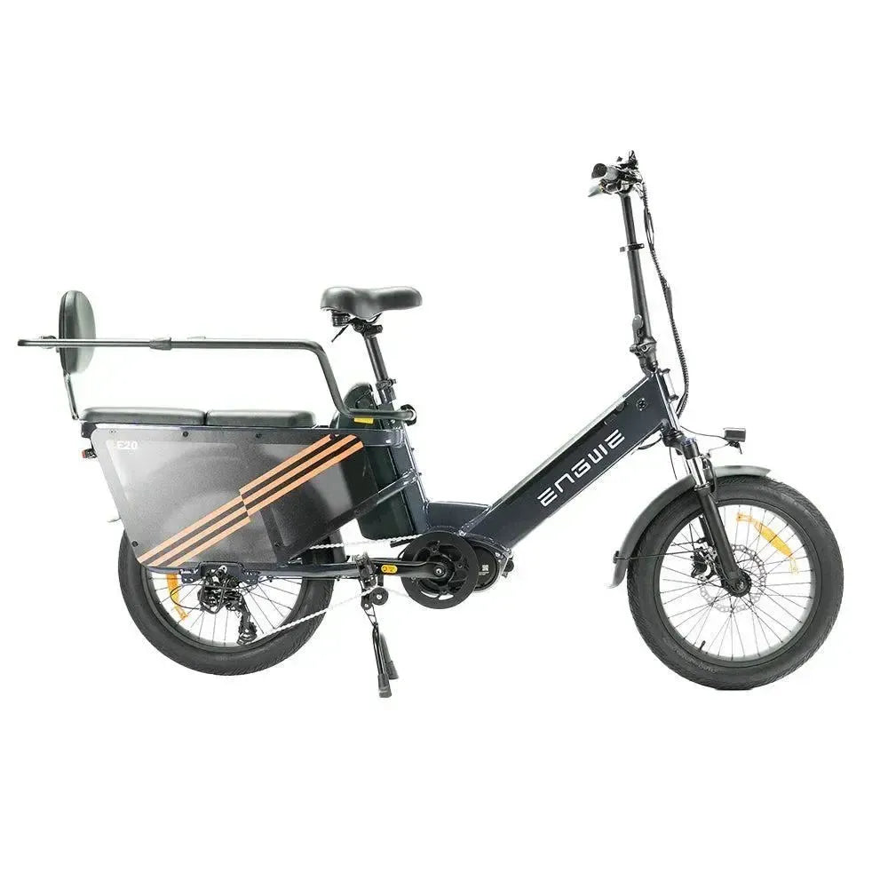 Engwe Le20 - Dubbele Accu - Grijs 1 Engwe le20 - dubbele accu - grijs