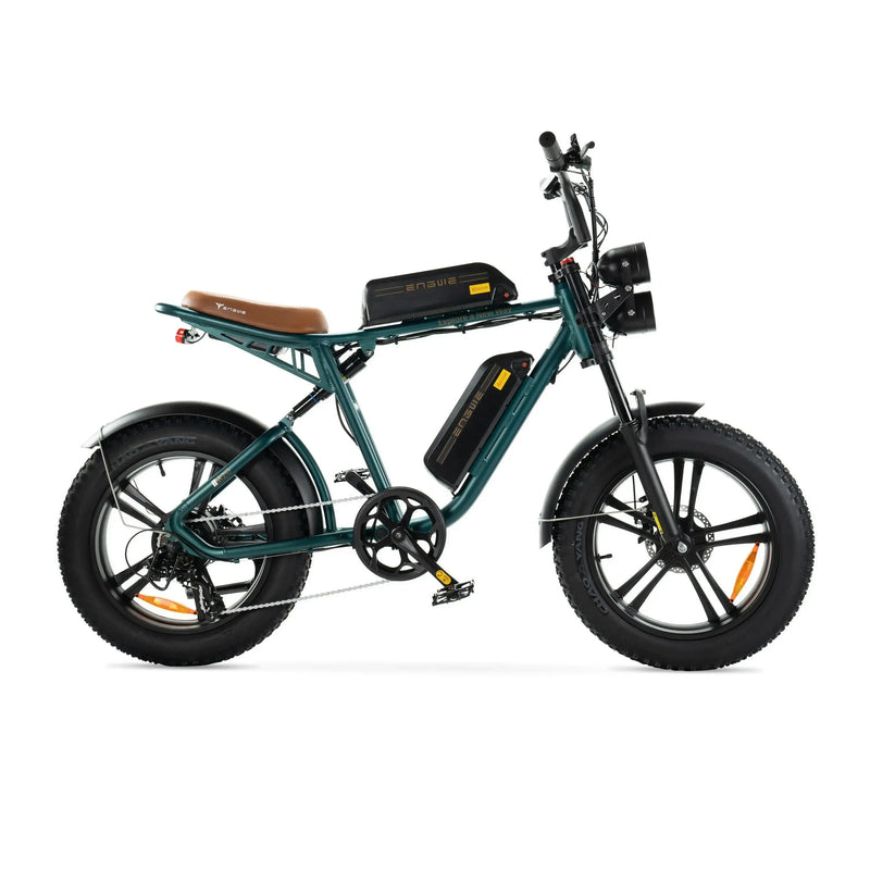 ENGWE M20 - Dubbele Accu - Groen - fatbikeskopen.nl
