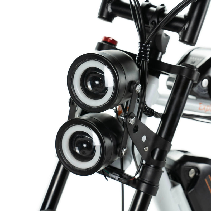 ENGWE M20 - Dubbele Accu - Wit - fatbikeskopen.nl