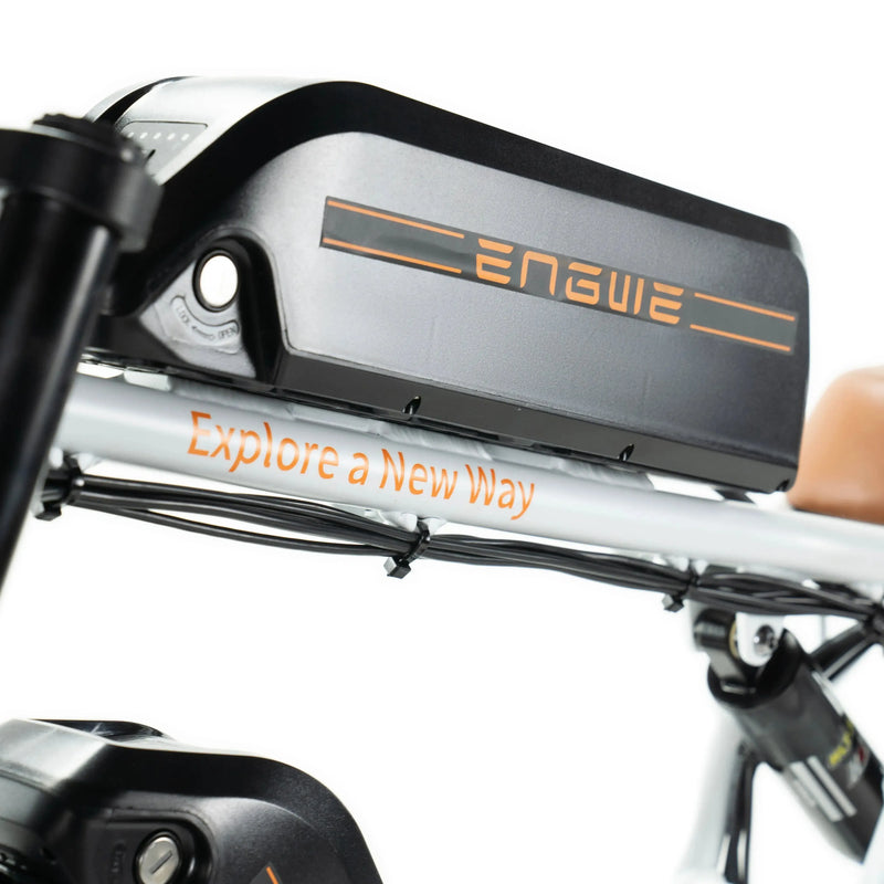 ENGWE M20 - Dubbele Accu - Wit - fatbikeskopen.nl