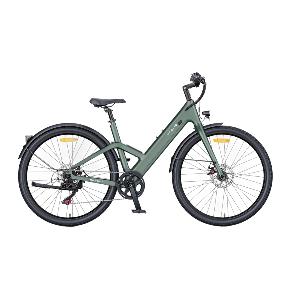 ENGWE Mapfour N1 Air - Lage instap - Groen - fatbikeskopen.nl