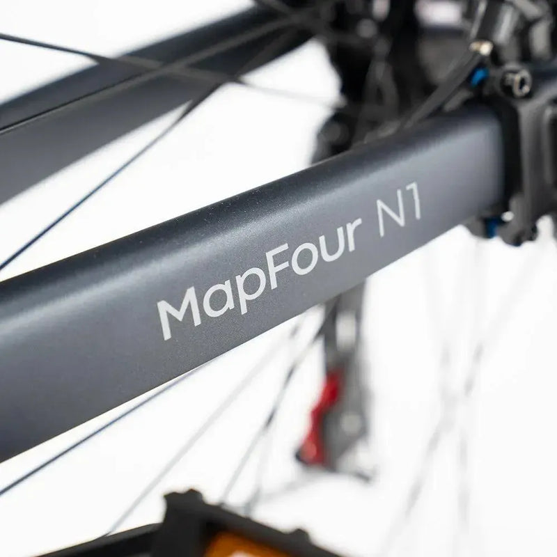ENGWE Mapfour N1 Air ST - Lage instap - Grijs - fatbikeskopen.nl