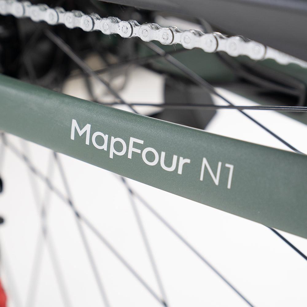 ENGWE Mapfour N1 Air ST - Lage instap - Groen - fatbikeskopen.nl