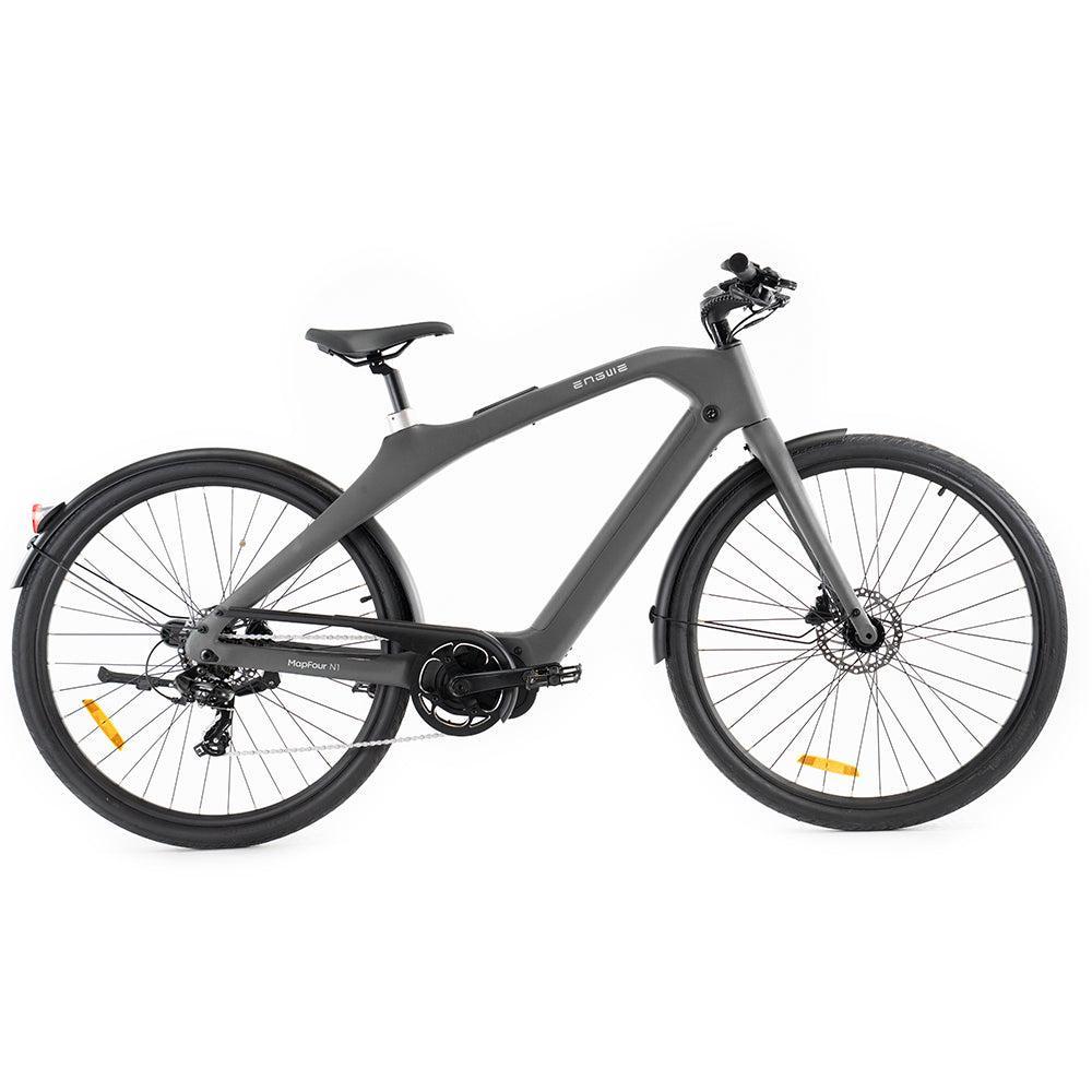 ENGWE Mapfour N1 Pro - Grijs - fatbikeskopen.nl
