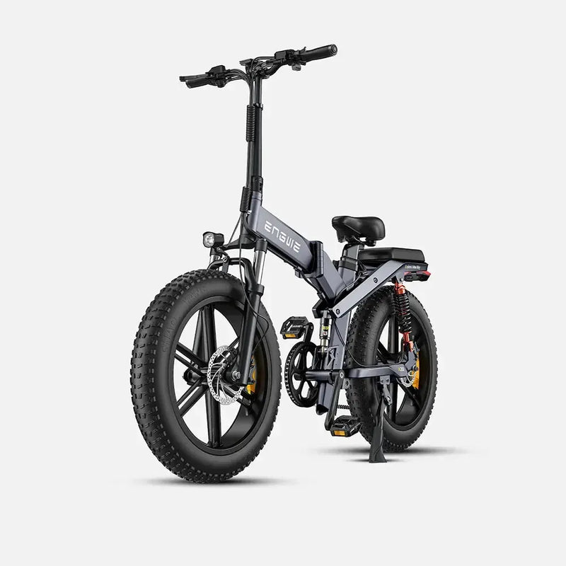 ENGWE X20 - Enkele Accu - Grijs - fatbikeskopen.nl