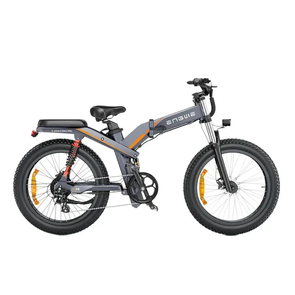 ENGWE X24 - Dubbele Accu - Grijs - fatbikeskopen.nl