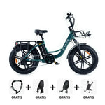 Family-Deal! | ENGWE L20 Boost - Groen - fatbikeskopen.nl