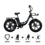 Family-Deal! | ENGWE L20 Boost - Zwart - fatbikeskopen.nl