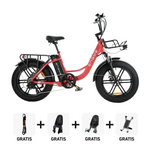 Family-Deal! | ENGWE L20 - Roze - fatbikeskopen.nl