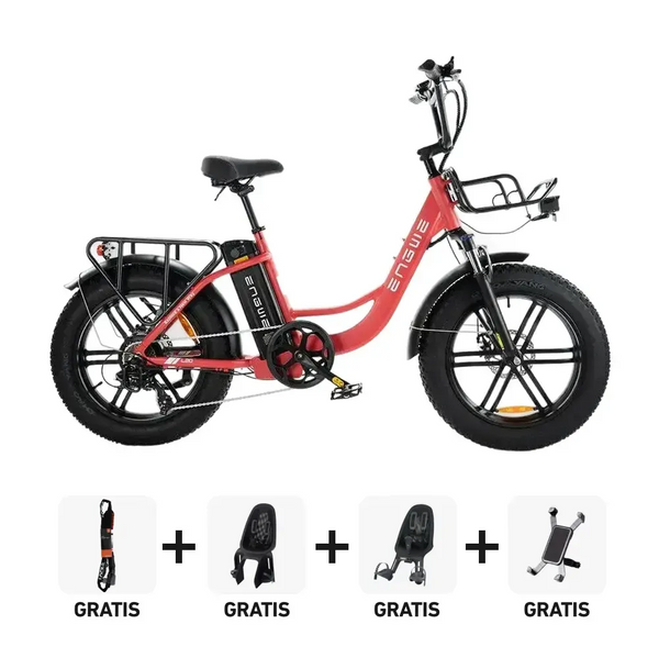 Family-Deal! | ENGWE L20 - Roze - fatbikeskopen.nl