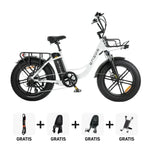 Family-Deal! | ENGWE L20 - Wit - fatbikeskopen.nl