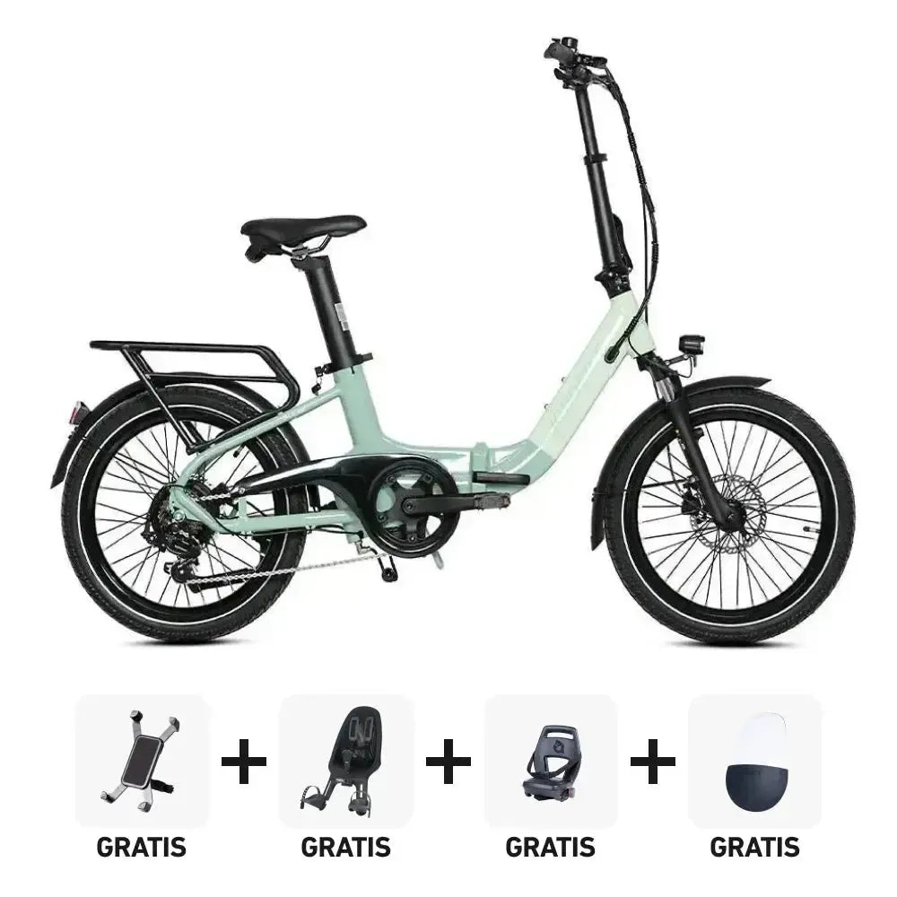 Family Deal | JOBOBIKE Ace Pro - Groen - fatbikeskopen.nl