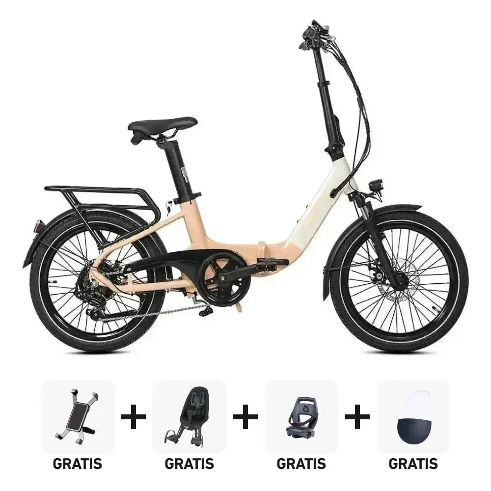 Family Deal | JOBOBIKE Ace - Zalm Roze - fatbikeskopen.nl