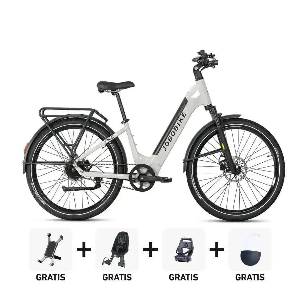 Family Deal | JOBOBIKE Dyno GT - Grijs - fatbikeskopen.nl