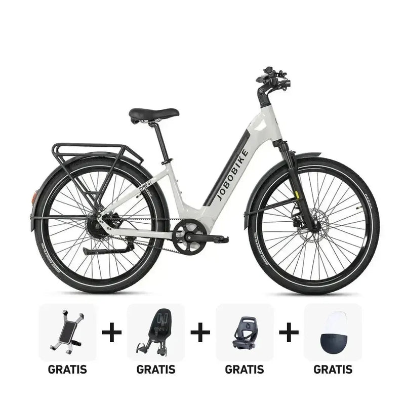 Family Deal | JOBOBIKE Dyno GT - Grijs - fatbikeskopen.nl