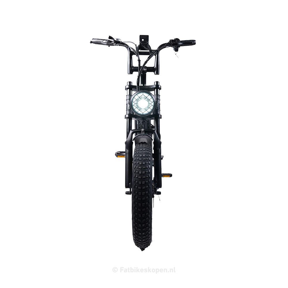 Family Deal! | Ouxi V8.4 MAX - Zwart | Full Option - fatbikeskopen.nl