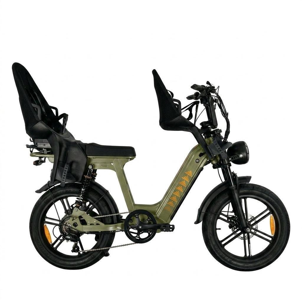 Family-Deal! | V20 Comfort Pro - Groen - fatbikeskopen.nl