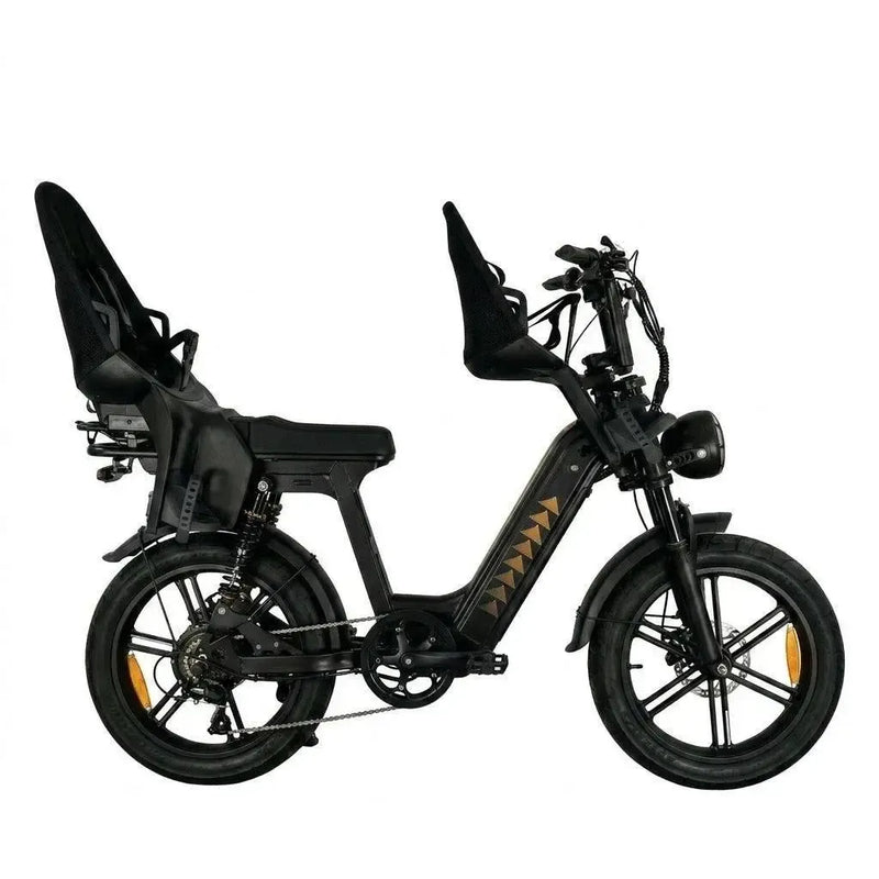 Family-Deal! | V20 Comfort Pro - Zwart - fatbikeskopen.nl