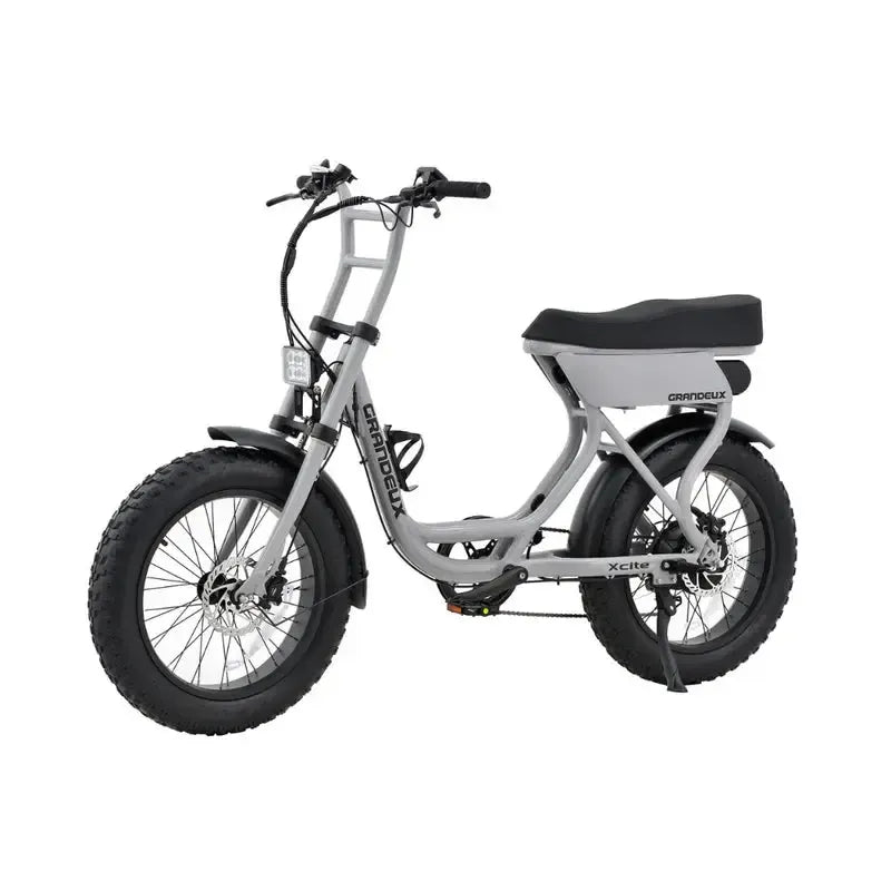 Grandeux Xcite - Grijs - fatbikeskopen.nl
