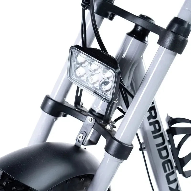 Grandeux Xcite - Grijs - fatbikeskopen.nl