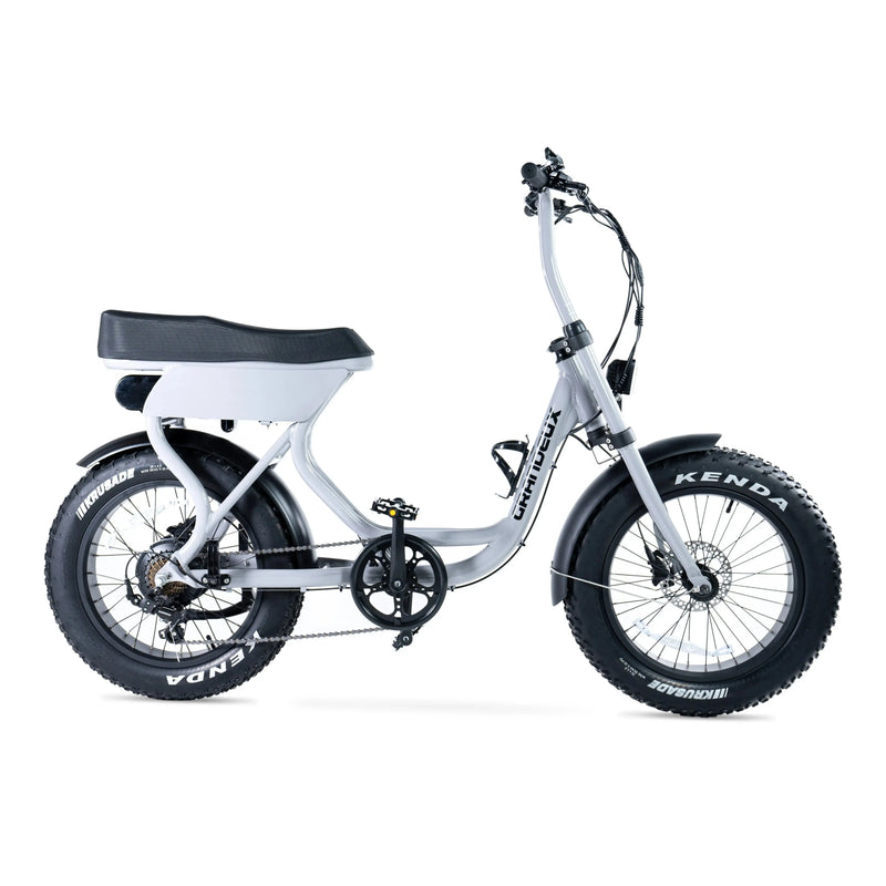 Grandeux Xcite - Grijs - fatbikeskopen.nl