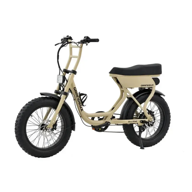 Grandeux Xcite - Zand - fatbikeskopen.nl