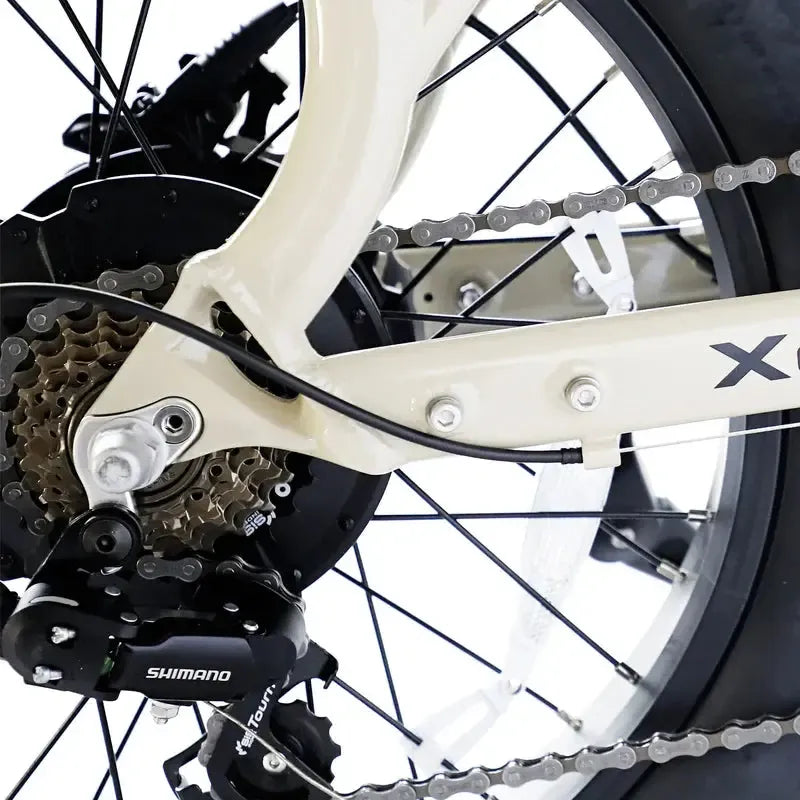 Grandeux Xcite - Zand - fatbikeskopen.nl