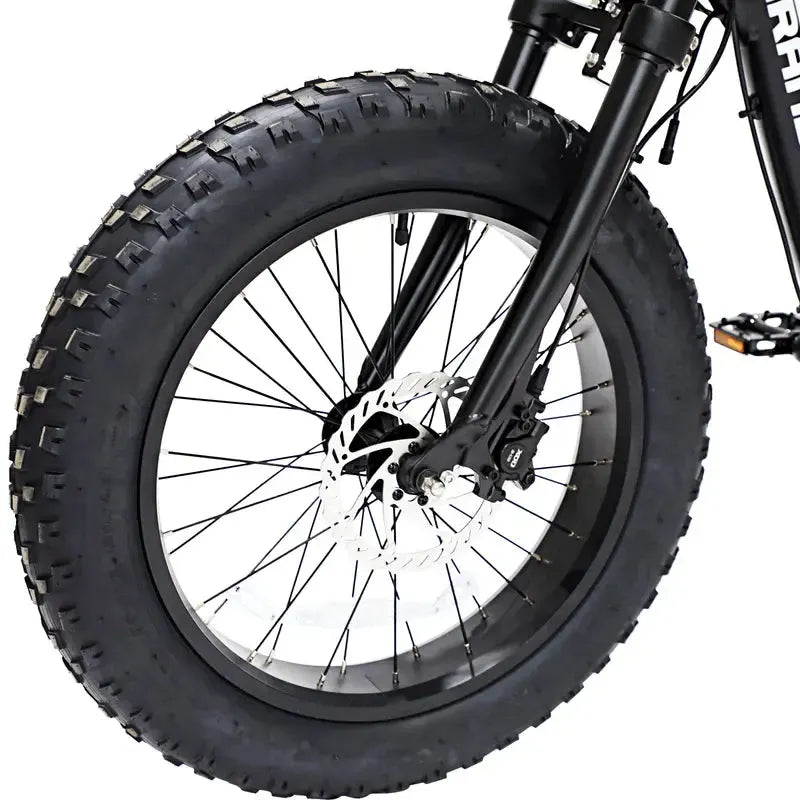 Grandeux Xcite - Zwart - fatbikeskopen.nl