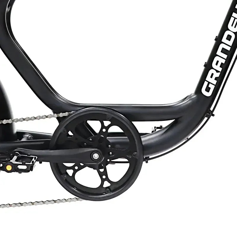 Grandeux Xcite - Zwart - fatbikeskopen.nl
