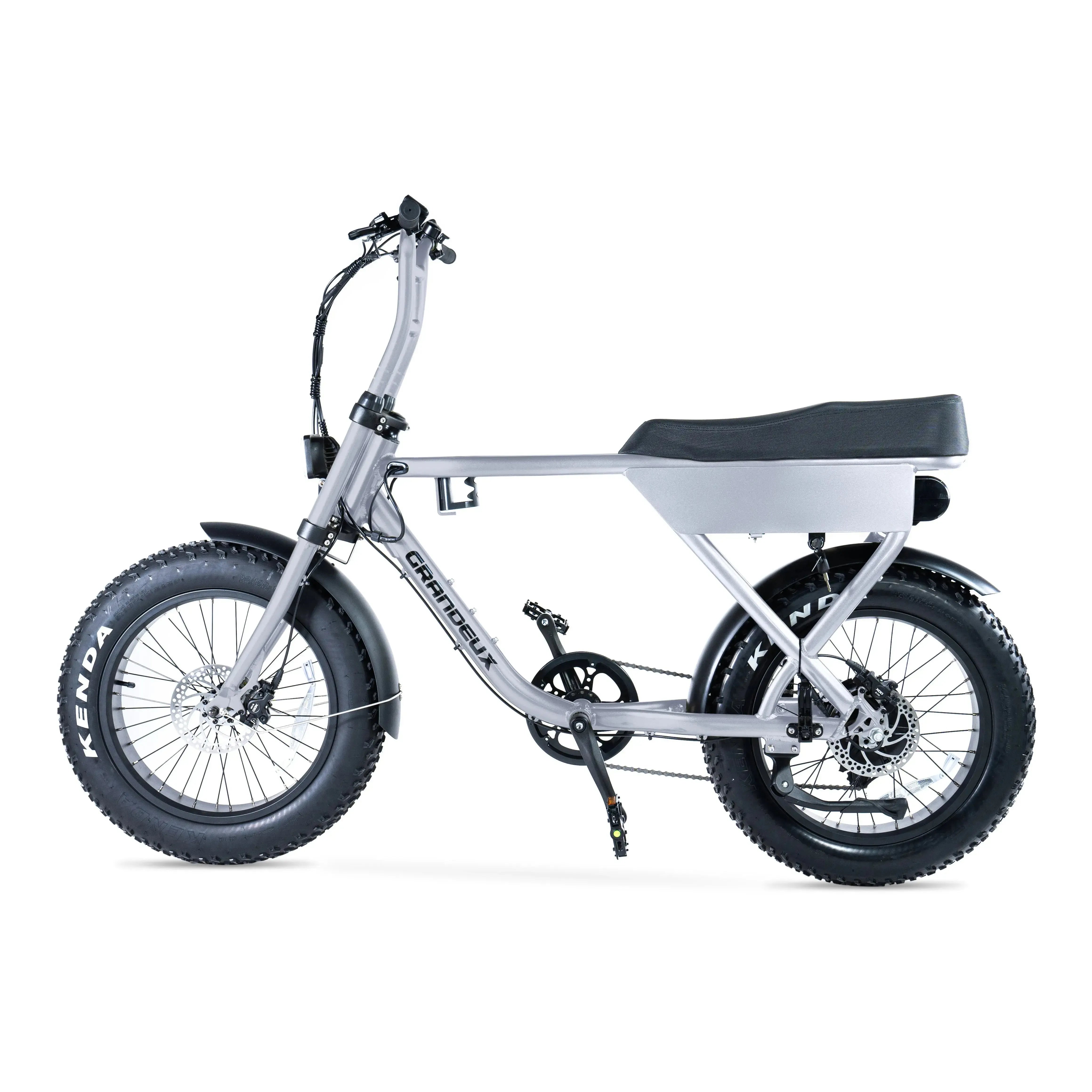 Grandeux Xplore - Grijs - fatbikeskopen.nl