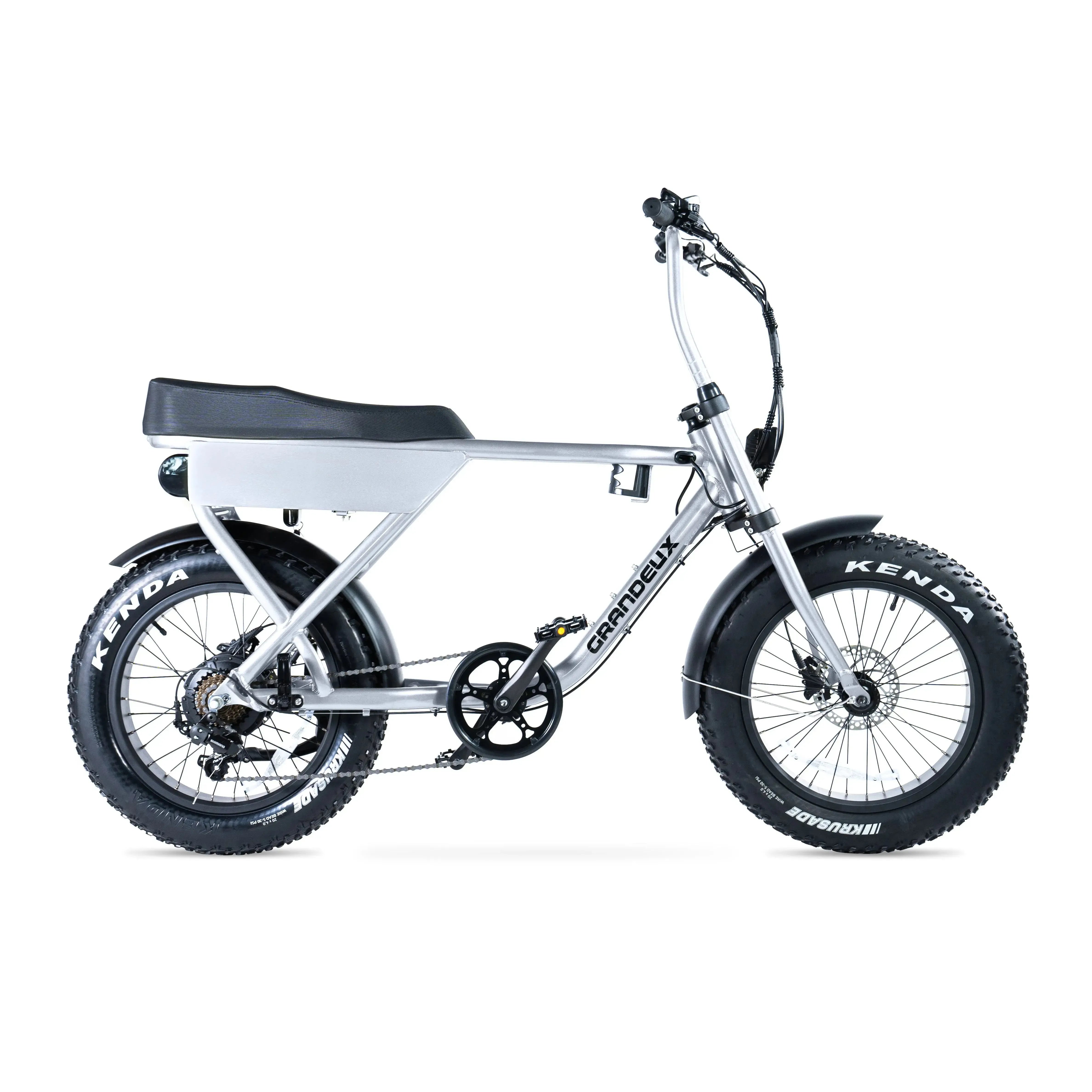 Grandeux Xplore - Grijs - fatbikeskopen.nl